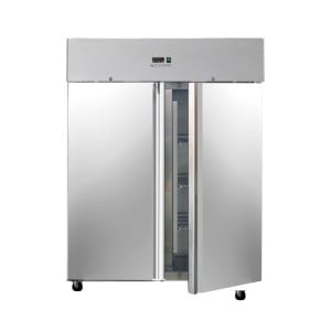 Armoire Négative 1400 L Inox 2 Portes GN 2/1 Ventilée