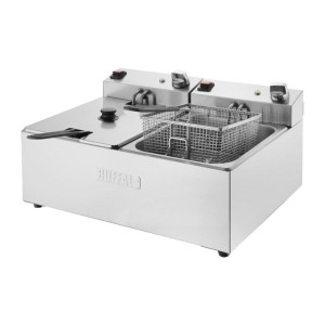 Dubbel Elektrisk Fritös - 2X5L - Buffalo