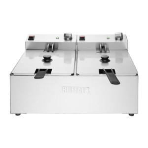 Sähköinen kaksoisrasvakeitin - 2X5L - Buffalo