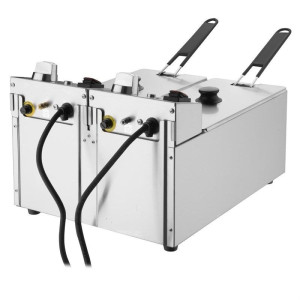 Friteuse Double - 2 x 3 L - Buffalo
