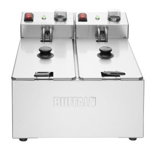 Dubbel fritös - 2 x 3 L - Buffalo