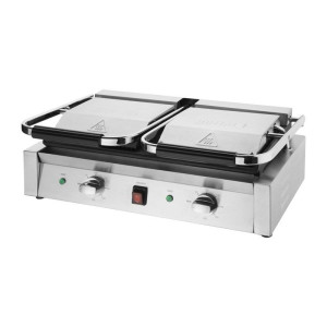 Grill De Contact Double Bistro Lisse/Lisse 230V - Buffalo