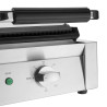 Grill De Contact Double Bistro Rainuré/Rainuré en Inox - Buffalo