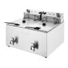 Friteuse Électrique Double avec Minuterie - 2 X 8 L - Buffalo