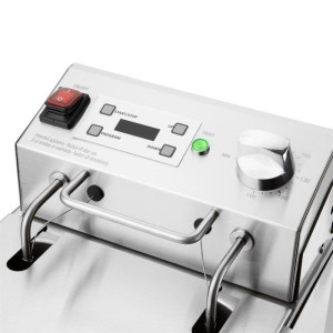 Enkel Elektrisk Fritös Med Timer - 1 X 8L - Buffalo