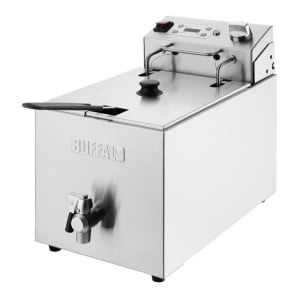 Enkel Elektrisk Fritös Med Timer - 1 X 8L - Buffalo
