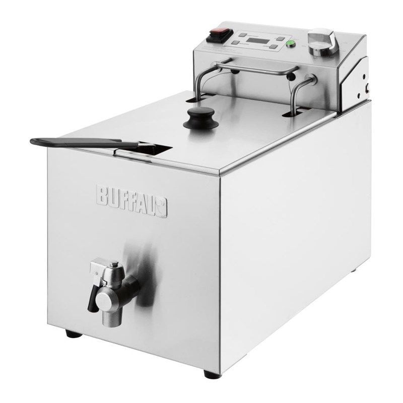 Enkel Elektrisk Fritös Med Timer - 1 X 8L - Buffalo