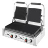 Double Smooth Contact Grill on the Left and Grooved on the Right - Buffalo