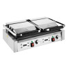 Double Smooth Contact Grill on the Left and Grooved on the Right - Buffalo