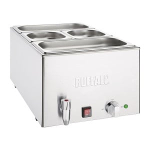 Bain-Marie avec Robinet de Vidange et Bacs GN