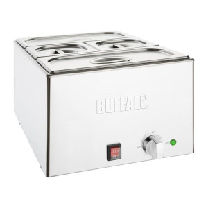 Bain-Marie Kahdella Astialla - 2 x GN 1/3 ja 2 x GN 1/6 - Buffalo