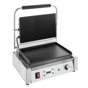 Grand Grill De Contact Simple Rainuré et Lisse - Buffalo