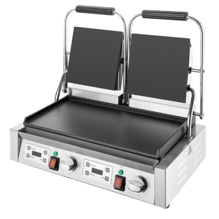 Grill med dubbel slät/slät kontakt - Buffalo