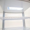 Vitrine Réfrigérée Positive Blanche 2 Portes Incurvées 86 L - Polar