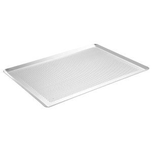 Perforerad bakplåt Aluminium - 600 mm x 400 mm | Mychef
