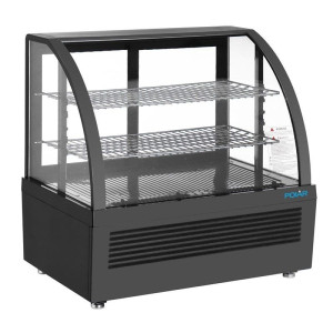Svart kylmonter för bänk - 100 L - Polar