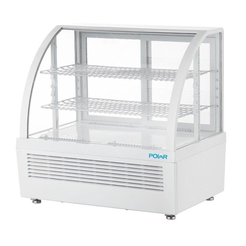 Vit kylmonter för bänk - 2 hyllor - 100 L - Polar Vit kylmonter för bänk - 2 hyllor - 100 L - Polar