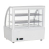 Valkoinen Jääkaappivitriini - 2 Hyllyä - 100 L - Polar