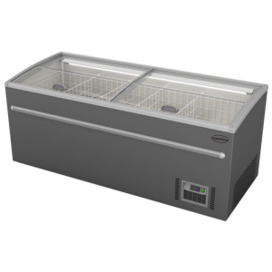 Grå Frysbox för Stormarknad - 850 L