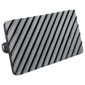 Rektangulär Magma Hamburgarpress - 230x110 mm