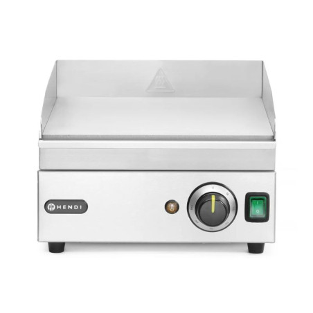 Elektrisk grill med slät platta - 326 x 445 mm - HENDI