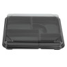 PET-lock för återvinningsbara måltidsbrickor 263 x 201 mm - Paket med 90 - Faerch