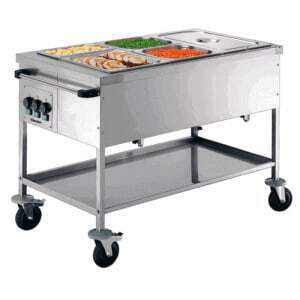 Chariot à Bain-Marie - 3 GN 1/1