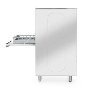 Diskmaskin med tvättmedelsdispenser och tömningspump 50 x 60 cm - HENDI