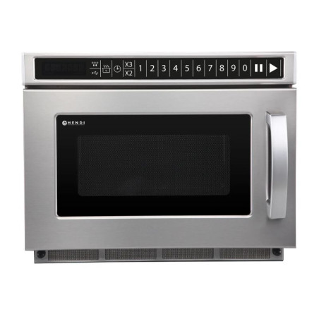 Programmerbar USB-mikrovågsugn 18L - 1800W - HENDI