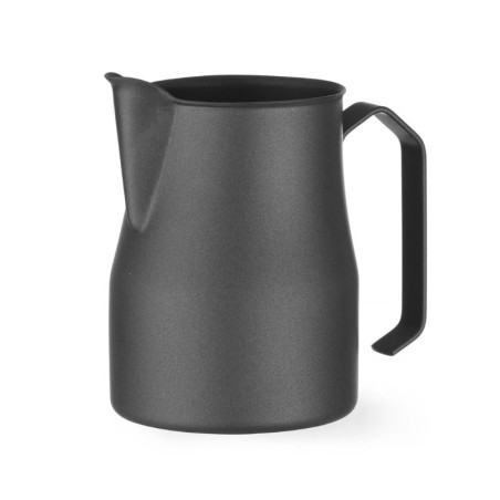 Mjölkkanna med Pip i V Svart - 0,7 L - HENDI