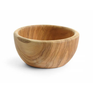Bol i olivträ - Ø 125 mm - HENDI