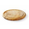 Olive Wood Serving Board - Ø 260 mm - HENDI