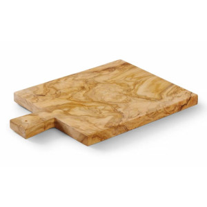 Oliivipuinen tarjoilulauta - 340 x 230 mm -