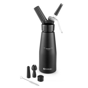 Siphon för grädde Svart - 0,95 L - HENDI