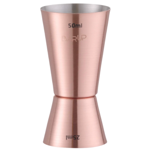 Doseur Double Kuparinen - 25 ja 50 ml