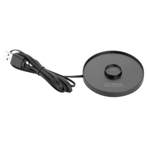 Bordslampa med Rund Lampskärm Lucca Svart - 200 mm