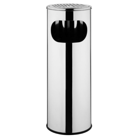 Cylindrisk Askfat Papperskorg - 12 L