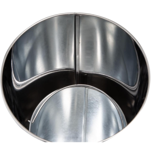 Cylindrisk Askfat Papperskorg - 12 L