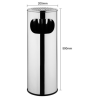 Cylindrisk Askfat Papperskorg - 12 L