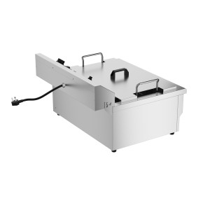 Ammattimainen rasvakeitin tyhjennysventtiilillä - 25 L - CombiSteel