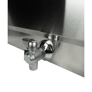 Ammattimainen rasvakeitin tyhjennysventtiilillä - 25 L - CombiSteel