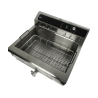 Ammattimainen rasvakeitin tyhjennysventtiilillä - 25 L - CombiSteel