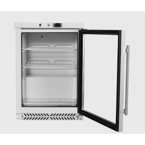 Mini Kylskåp med Glasdörr 170 L 0/+8 °C - Dynasteel