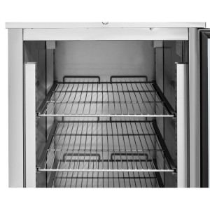 Glasad Kylskåp - 650 L - Dynasteel