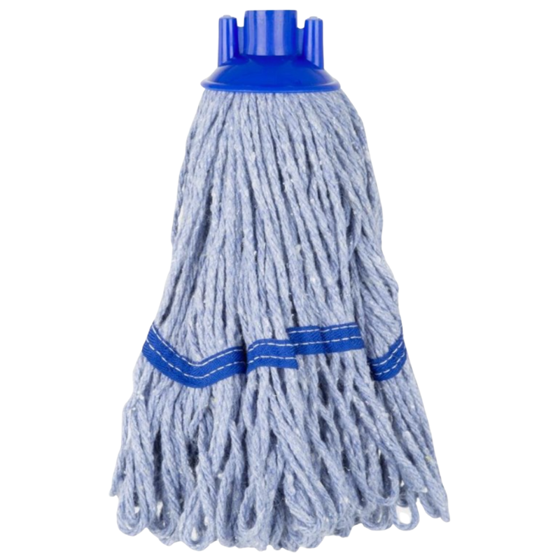 Mopp Huvud med Blå Rand - 0.2 kg Mopp Huvud med Blå Rand - 0.2 kg