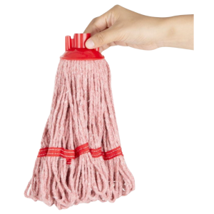Pää Moppi Hapsuilla Punainen Nauha - 0.2 kg