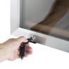 Rafraîchisseur à Vin Dessous de Comptoir Inox - 118 L