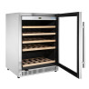 Under Counter Stainless Steel Wine Cooler - 118 L