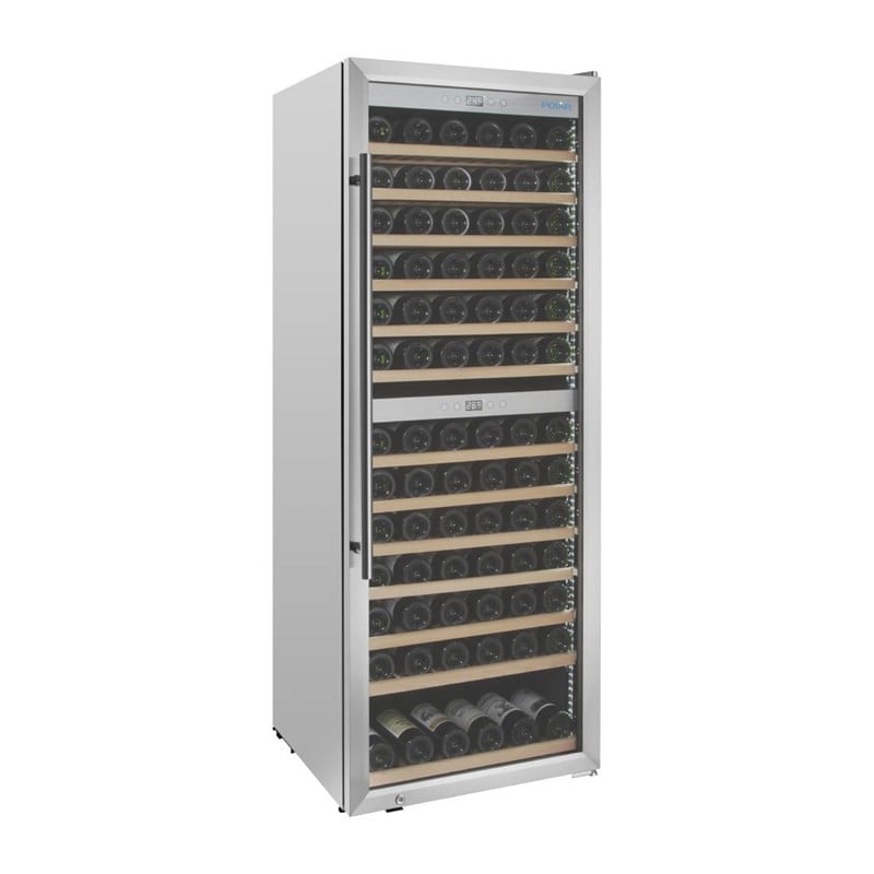 Cave à Vin Bi-Zone Inox - 320 L Cave à Vin Bi-Zone Inox - 320 L