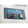 Positivt Kylbord 2 Dörrar Serie U med Bakkant - 282L - Polar